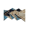 thumbnail image 3 of INSPIRAR CHIC Bufanda Larga Fina de Cadena con Estampado de Rayas de Lunares para Mujeres, Diadema, Color Azul Marino 147*13cm/57.87*5.12"(L*W), 3 of 5
