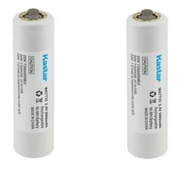 Kastar 2-Pack 2.4V 3000mAh Ni-MH Battery Replacement for Sears/Craftsman 135112111, Sears/Craftsman 315111200, Sears/Craftsman 315111202, Sears/Craftsman 315111230, Skil 2105, Skil 2610910904