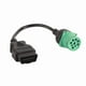 thumbnail image 3 of Chiciris 9 Pin Cabeza Masculina A 16 Pin OBD2 Camión Diagnóstico De Diagnóstico Adaptador De Cable Para Motor, 3 of 7