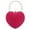 Pink, variant on Party Clutch Purse Cute Heart Shaped Women Handbag Evening Bags