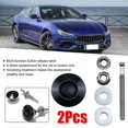 2pcs Universal Modified Car Latch Push Button Billet Latch Pin