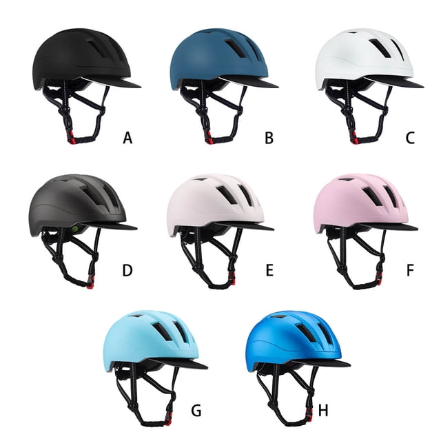 Sonducket Casco de ciclismo para hombre, cascos de bicicleta resistentes a los impactos, sombrero de protección para la cabeza, suministros para Ciclismo Azúl metálico