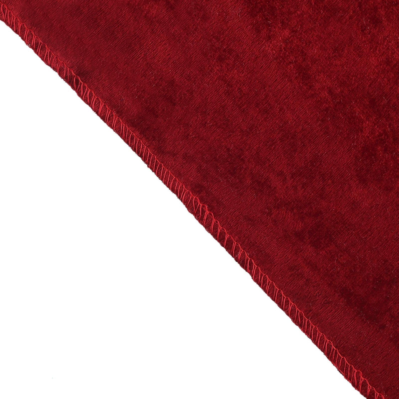 Efavormart 5 Yards Velvet Fabric Bolt 65" Wide Fabric Roll Wine Soft Touch Velvet Fabric