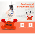 thumbnail image 4 of Cocobaby Vent Screaming Doll, Creative Electric Plush Emotional Vent Toy,Funny Punch Me Screaming Doll,Anti-Stress Stuffed Figure Doll Relieve Stress Anxiety Screaming Doll for Child Adult ,Emotional, 4 of 8
