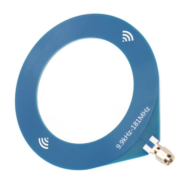 Antena de Bucle, Antena de Bucle BB de 9,9 kHz A 181MHz SMA, Antena de Radio de Onda Corta Con Convertidor de Baja Impedancia Para Caminar al Aire Libre