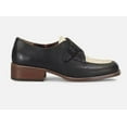 thumbnail image 2 of Korks Theodore Women's Size 8 M, Moc Monk Strap Loafers, Black/Cream Combo, 2 of 7