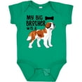 thumbnail image 3 of Inktastic My Big Brother is a Saint Bernard Boys or Girls Baby Bodysuit, 3 of 5