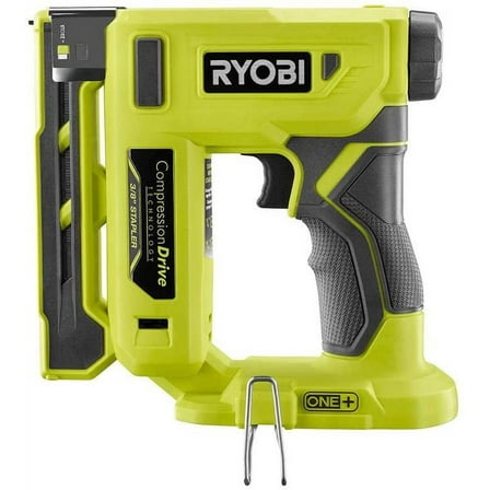 Ryobi 18-Volt ONE  Cordless 3/8 in. Crown Stapler P317, Tool Only