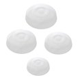 thumbnail image 4 of HLONK 4 Pcs Microwave Oven Thermal Cover Cookware Magnetic Splatter Teepee Tent Plate White, 4 of 8