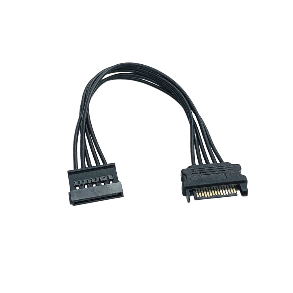 unbranded Professional 15Pin Male To Female Extension Cable HDD Power