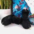 thumbnail image 3 of VKEKIEO House Slippers USB Heated Slippers Heated Feet Warmer Winter Office Heating Shoes Plug Electric Heating Boots Feet Warm Plush Indoor Comfy Slippers, 3 of 8