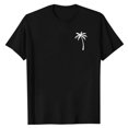 thumbnail image 4 of Styesk T-Shirts pour Homme Mode Décontractée Imprimé Col Rond Pull T-Shirt Manches Courtes Blouse, 4 of 6