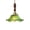 A, variant on Vintage Green Glass Pendant Light, Adjustable Hanging Ceiling Lamp, Industrial Pendant Lighting Fixture for Kitchen Island, Dining Room, Cafe and Bar