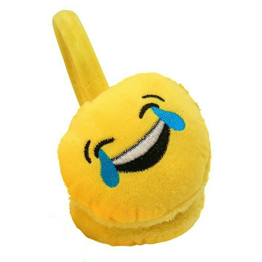 Emoji Emoji Fashion Unisex Emoticon Ear Warmers Plush Earmuff and