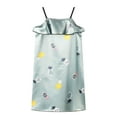 thumbnail image 4 of Robes pour Filles, Robe de Nuit pour Tout-Petits, Robe d'Été Sans Manches, Robe à Bretelles, Design Imprimé, Vêtements de Maison pour Enfants, 4 of 4