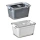 thumbnail image 1 of 2x Contenedores de Almacenamiento de Alimentos Organizador de Cajas de Almacenamiento para Nevera Media Media Sunnimix Cajas de almacenamiento de nevera, 1 of 7