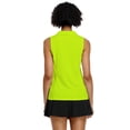 thumbnail image 4 of Pinspark Polo T Shirts for Women Sleeveless Golf Shirts Quick Dry Tennis Shirt Solid Workout Shirt, 4 of 6