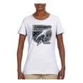thumbnail image 2 of God's Lending Hand | Womens Inspirational/Christian Graphic T-Shirt, White, X-Large, 2 of 3
