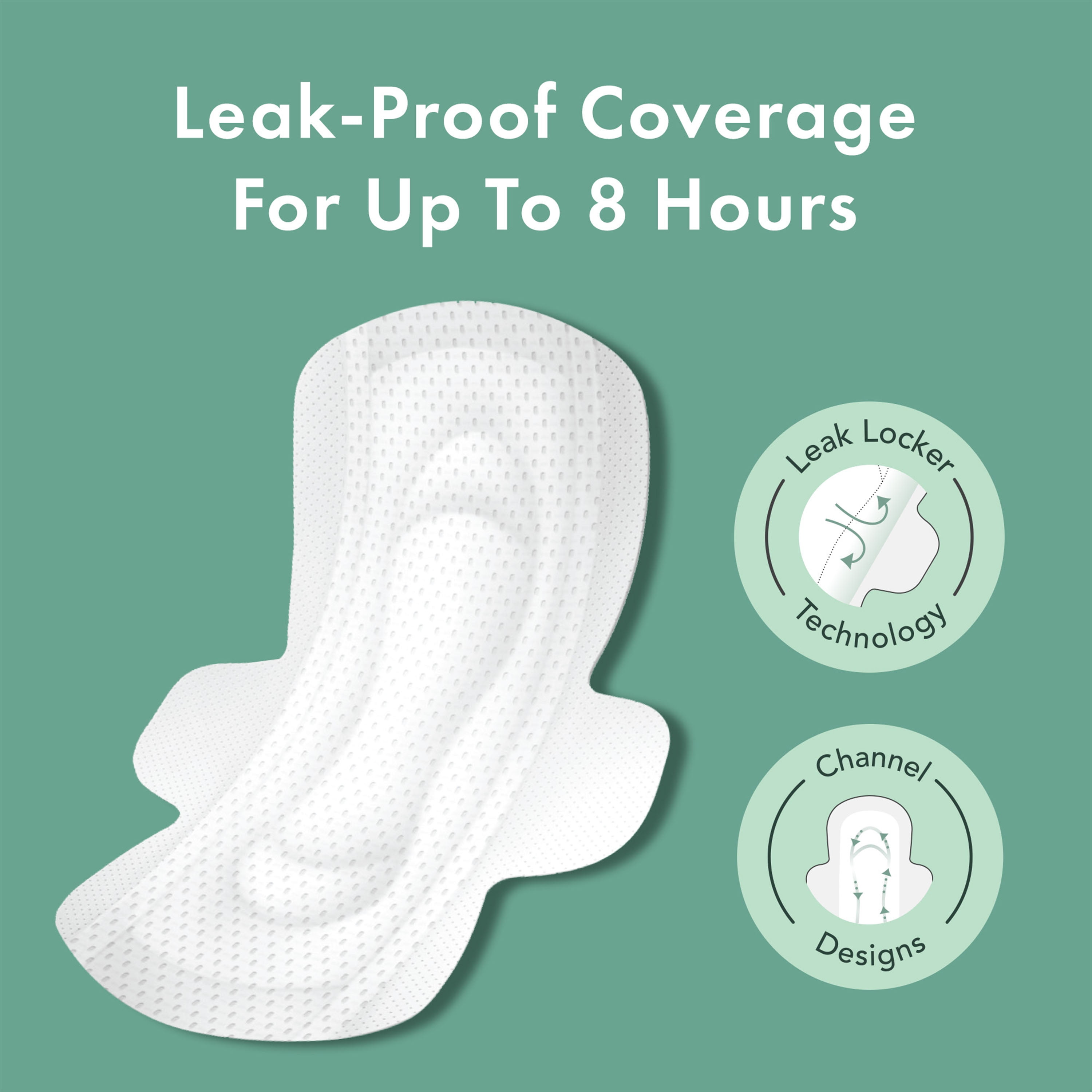 Rael Certified Organic Cotton Cover Pads, Petite, 14 Count