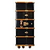 Authentic Models Stateroom Armoire Finish: Black with Honey