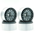 thumbnail image 1 of Yeacher Jantes de Roue en Alliage d'Aluminium, Jantes de Roue à Perle, Moyeu, 4 Pcs, Remplacement pour Axial TRX4 1/10, 1 of 7