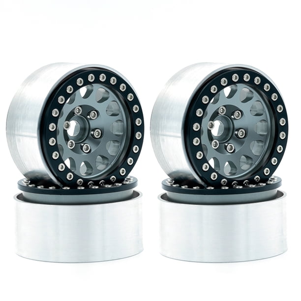 Ruedas, Llanta de rueda de aleación de aluminio, cubo de llantas de rueda Beadlock, reemplazo de 4 U Abody Titanio