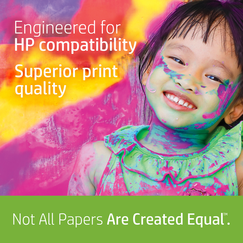 HP Printer Paper, Office 20lb, 8.5x11, 1 Ream, 500 Sheets - image 4 of 7