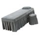 thumbnail image 5 of Cubierta de Belleza , Juegos de Sábanas para de Masaje de Salón, Sábana de Transpirable con Orificio para Res gris, 5 of 9