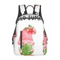 thumbnail image 1 of Balery Hello Summer Gnome Mochila Ligera para Hombres y Mujeres – Resistente y Impermeable, Ideal para la Escuela, el Trabajo, los Viajes y el Uso Diario, 1 of 7