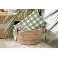 thumbnail image 6 of 20" x 14" Simply Daisy Gingham Plaid Polyester Indoor/Outdoor Pillow, Scallion Qty 1, 6 of 6