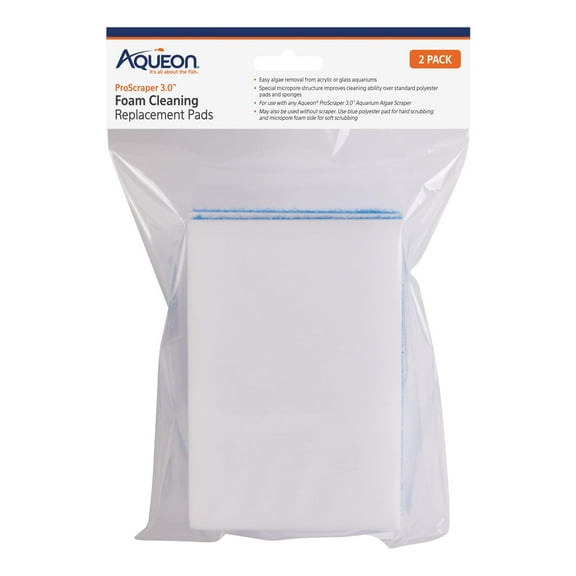 Aqueon ProScraper 3.0™ Foam Cleaning Pads One Size