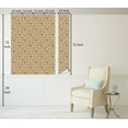 thumbnail image 5 of Ambesonne Nature Peel & Stick Wallpaper for Home, Pink Flowers Monochrome Leaf, 13"x72", Pale Maroon and Camel, 5 of 5