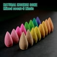 thumbnail image 3 of 300Pcs Backflow Incense Cones, Backflow Incense Incense Cones, Natural Incense Cones, Backflow Incense Sticks, Natural Aromatic Incense Cones, Mix 9 Different Scents Incense Cones, 3 of 6