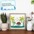 thumbnail image 2 of Set de plantillas Keluna, 9 unidades, con forma de palmera, playa, 20 x 20 cm, 2 of 7