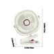 thumbnail image 3 of Ventilador de clip para electrodomésticos, ventilador recargable a batería, ventilador pequeño portátil de 3 velocidades, ideal para acampar al aire libre, oficina en casa, ventilador de recirculación, 3 of 6