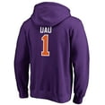 thumbnail image 3 of Men's Purple Clemson Tigers #1 Dad Pullover Hoodie, 3 of 3