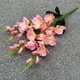 thumbnail image 3 of Orquídeas Artificiales Ramo de rosas artificiales de tela para decoración de bodas, hogar y oficina (amarillo) Rkxzt, 3 of 8
