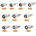 thumbnail image 3 of Unique Bargains 1.63.6mm Tube Dia Iron Fishing Rod Tips Repair Kit, Silver Tone 50 Pack, 3 of 6