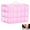Pink, variant on Tutuviw 3-Tier Things & Crafts Storage Box with 30 Adjustable Compartments Snap-Lock Tray Container Stackable Compartment Slot Plastic Storage Box, Container Box (Clear)