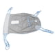 thumbnail image 5 of Arnés de elevación de pacientes, 4 posiciones, capacidad de 230 kg, diseño de orificios, arnés de transferencia de pacientes de malla transpirable con agarre direccional L, 5 of 15