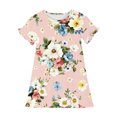 thumbnail image 4 of RXIRUCGD 2025 Vêtements d'Été pour Enfants 3-12 Ans Mode Imprimée Pyjama Rêveur Mi-Mollet Chemise de Nuit, 4 of 4