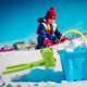 thumbnail image 2 of Oso en forma de nieve de arcilla Sunnimix Clip de bola de nieve Diversión Verde, 2 of 8