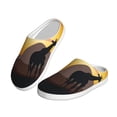 thumbnail image 2 of Goofa Giraffes Of The African Savannah Print Womens Mens Cotton Lightweight House Slippers , Washable Home Slippers,Indoor Comfy Bedroom Cozy Slippers-46/47, 2 of 7