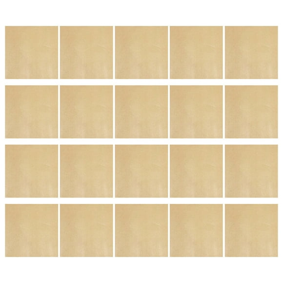 200 hojas de papel Kraft Papel de envoltura de alimentos Hamburguesa desechable Merienda de pollo frito Papel a prueba de grasa Papel de vajilla