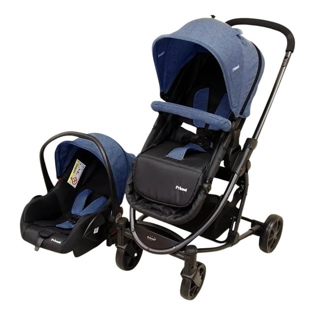 Carriola de bebé Prinsel Prima Ts Portabebe/autoasiento Azul