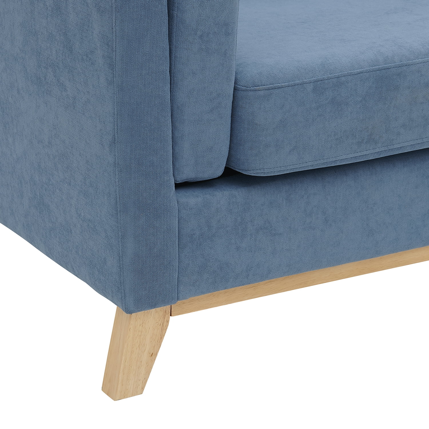 Kadyn 2-Seat Sofa, Chenille Sofa Couch with Soft Cushion and Armrests, Modern Upholstered Sofa for Living Room, Blue Kadyn 2-Seat Sofa, Chenille Sofa Couch with Soft Cushion and Armrests, Modern Upholstered Sofa for Living Room, Blue