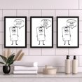 thumbnail image 4 of TheNameStore Farmhouse Bathroom Wall Art Prints, Rustic Decor Set, 3-Pack, 8.5 x 11 inches, 4 of 7