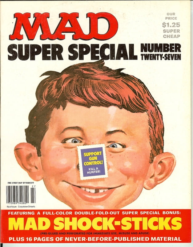 MAD Magazine Vintage Collectible HIGH GRADE Super Special Number 27