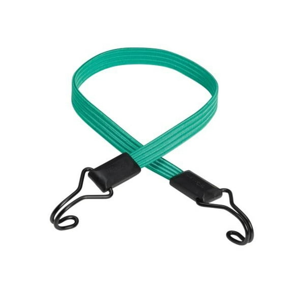 Master Lock - Flat Bungee 80cm Green Double Hook