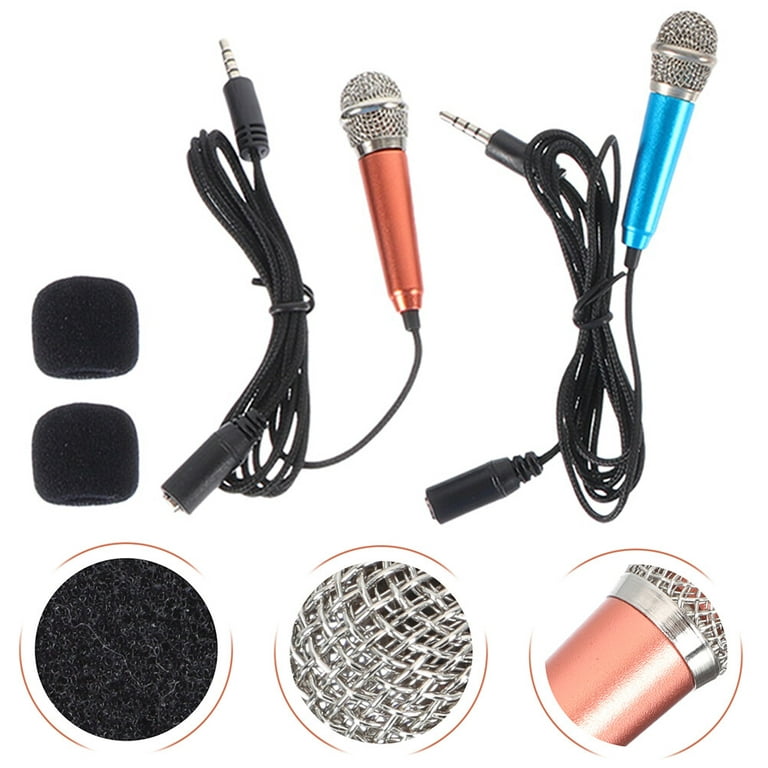 mini microphone for phone Tiny Microphone Asmr Microphone Portable  Instrument